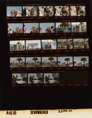 Photo contact sheet labeled A4165 from Gerald Ford White House Photographic Office Series showing multiple images from 1974-1977