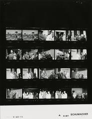 1975 photo contact sheet from Gerald Ford White House Photographic Office roll A4187