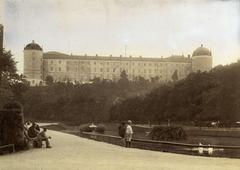 Svandammen pond in the background from the 1890s