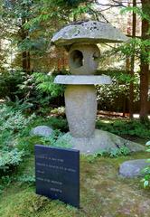 Nitobe Memorial Garden at University of British Columbia Vancouver with traditional Japanese landscaping and water features