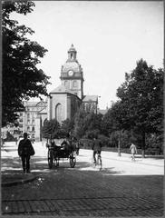 Exterior view of St. Jacob's Church (Jakobs kyrka) facing east