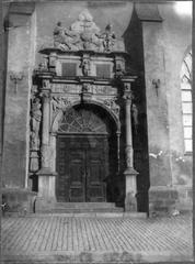 South-facing portal of Jakobs Church in Stockholm