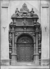 Southern portal of St. Jacob's Church exterior