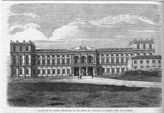Palacio de la Ayuda in Lisbon, Portugal, historic architectural building