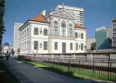 Ostrogski Palace eastern facade in Warsaw