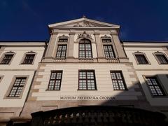 Facade of the Ostrogski Palace in Warsaw