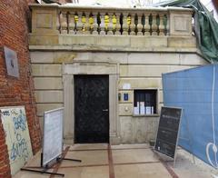 Frederick Chopin Museum in Warsaw exterior view with architectural details