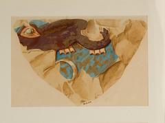 Facsimile of a hippopotamus head from the Tomb of Puyemre TT 39