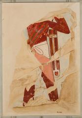 Facsimile of Puyemre's weapons including bow case and quiver from Tomb of Puyemre TT39