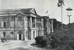 Saranrom Palace in 1954, former headquarters of Ministry of Foreign Affairs, Thailand
