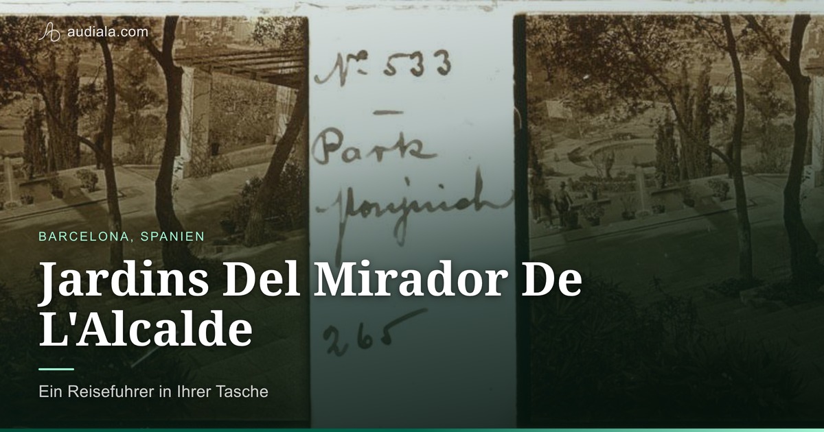 Photo of Jardins Del Mirador De L'Alcalde