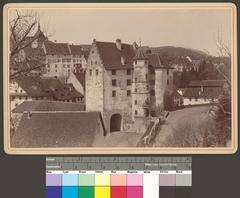 Landvogteischloss Baden with Stadtturm tower in the background