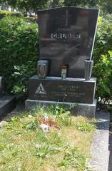 Grave of Adolf 'Dolfi' Gruber, Austrian long distance runner, at Cemetery Hernals Vienna