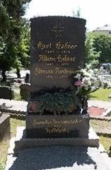 Grave of Austrian actress Brigitte Neumeister at Hernalser Friedhof in Vienna