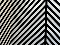 Abstract artwork at Gemeentemuseum in The Hague, The Netherlands