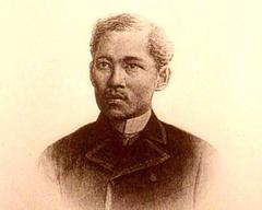 Portrait of José Rizal, Filipino nationalist and revolutionary
