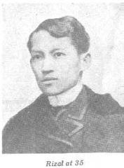 Photograph of José Rizal, Filipino nationalist and hero