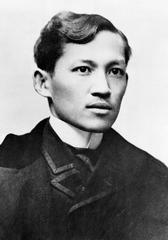 Portrait of José Protasio Rizal Mercado y Alonso Realonda circa 1890s