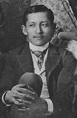 Portrait of Jose Rizal in Barcelona Spain