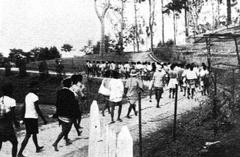 Lushai recruits journeying for World War II enlistment
