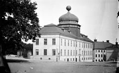 Gustavianum building with Anatomical Theatre on the roof, Uppsala University, Sweden before 1914