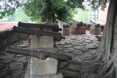 19th Century Cannon displayed in a museum setting