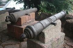 19th century cannon at the Tomb of Zhao Mo, King of Nanyue, Han Dynasty, Guangzhou