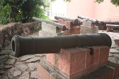 19th century cannon at Tomb of Zhao Mo, King of Nanyue, Han Dynasty, Guangzhou