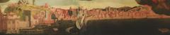 Andrea Lilli painting Veduta di Ancona fragment from Pala di S. Agostino