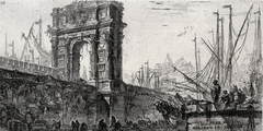 The Arch of Trajan in Ancona, Italy
