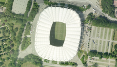 Satellite view of HSH Nordbank Arena