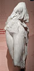 Personification of Victory marble sculpture from 1st century AD found in Lyon Roman theatre