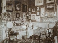 Victoria Melita Grand Duchess Consort of Hesse and Rhine in elegant attire