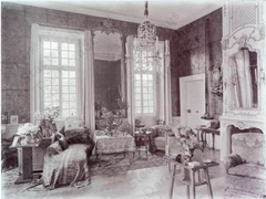 Interior of Salon 2 at Schloss Wolfsgarten with elegant classic furnishings