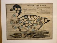 The Royal Game of Goose board game at the Museum of Childhood in Edinburgh