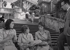 Scene from the movie Le ragazze di piazza di Spagna