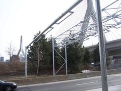 All Electronic Tolling gantries on Tobin Bridge ramps in Boston