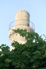 14th century minaret at Khan's Mosque in Shirvanshahs Palace Baku