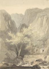 Painting of The Castalian Spring by Robert Smirke