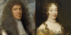 Portrait of Eugene Maurice and Olympia Mancini Count and Countess of Soissons