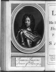 Portrait of Francis Eugene, Prince of Savoy, historical print