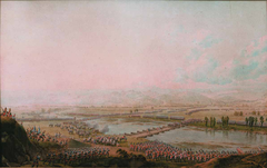 Meeting of Vittorio Amedeo II and Prince Eugene on the Tanaro river