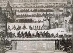Triumphal entry of the Russian army after the Battle of Poltava