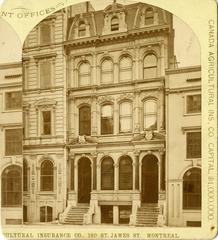 Historic building of Canada Agricultural Insurance in Montreal