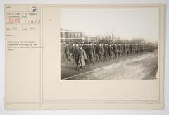 University of Cincinnati engineers drilling on campus grounds in 1917