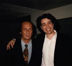 Michael Laucke and Paco De Lucia at Montreal's Place des Arts in 1996