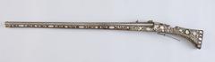 19th-century Polish matchlock musket displayed at National Museum in Krakow