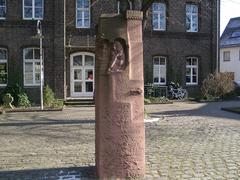 Monument in the town center of Cologne-Worringen