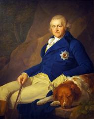 Portrait of Carl August of Sachsen-Weimar by G.M. Kraus
