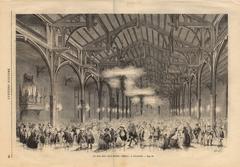 Jean Marie Farina's 1861 ball in Cologne detailed illustration